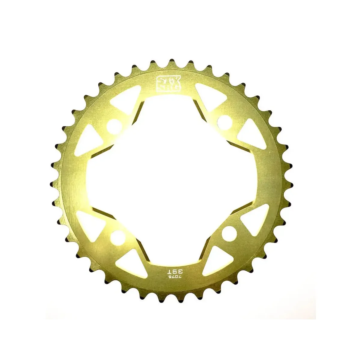 Stay Strong 7075 Alloy 4 Hole Chainring Gold